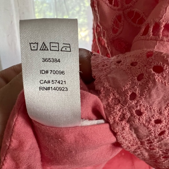 LOFT Eyelet Shift Dress - Picture 6 of 15